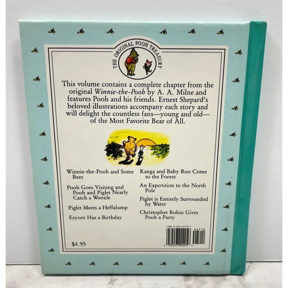 Piglet is Entirely Surrounded Water A A Milne Winnie the Pooh Childrens 1990 - Picture 6 of 6